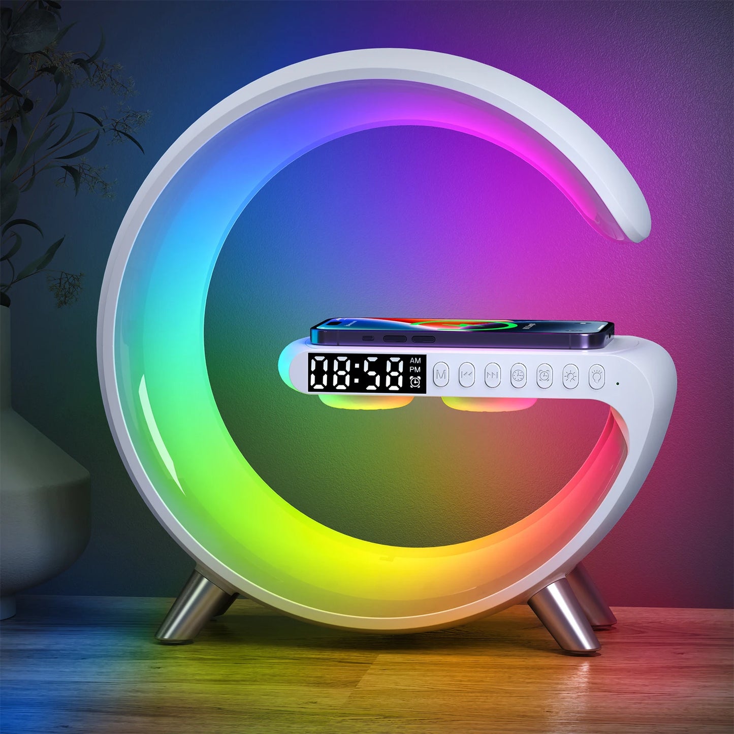 Wireless Charger Alarm Clock