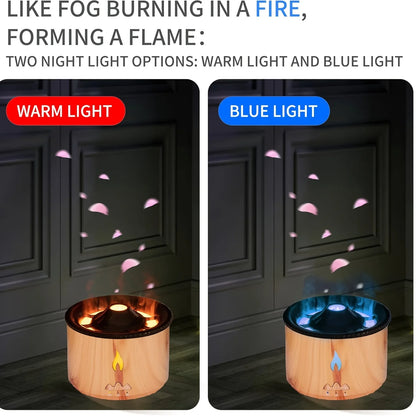 2-in-1 Humidifier With Volcano
